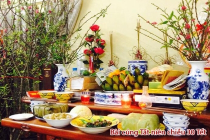 Bài cúng Tất niên chiều 30 Tết 